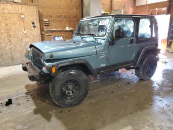  Salvage Jeep Wrangler