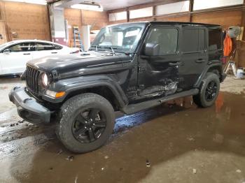  Salvage Jeep Wrangler