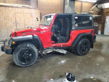  Salvage Jeep Wrangler