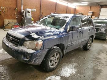  Salvage Toyota Highlander