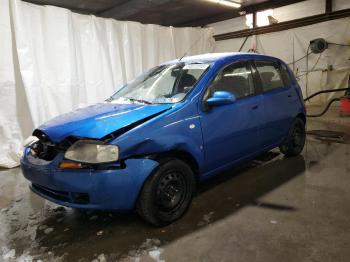  Salvage Chevrolet Aveo