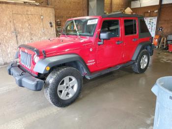  Salvage Jeep Wrangler