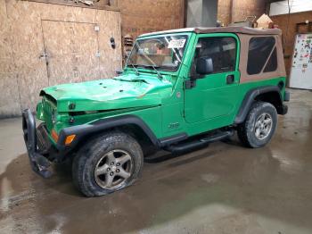  Salvage Jeep Wrangler