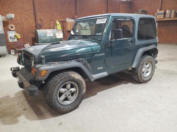  Salvage Jeep Wrangler
