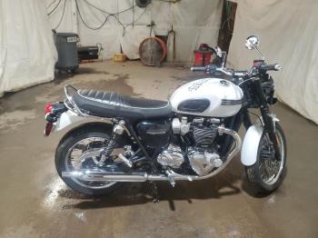  Salvage Triumph Motorcycle Bonneville