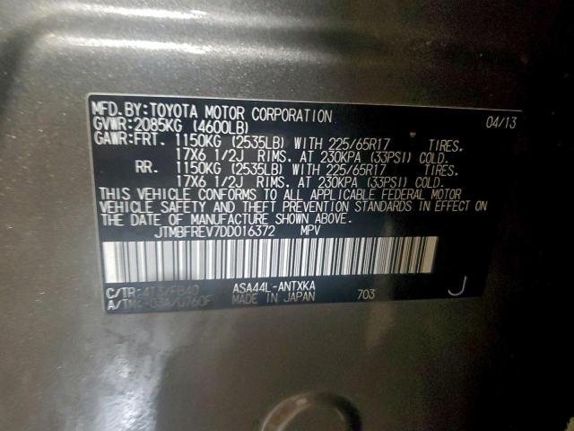 Toyota RAV4 Le Image 10