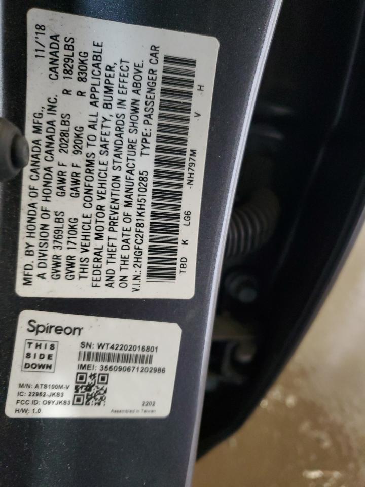 Honda Civic Sport Image 2