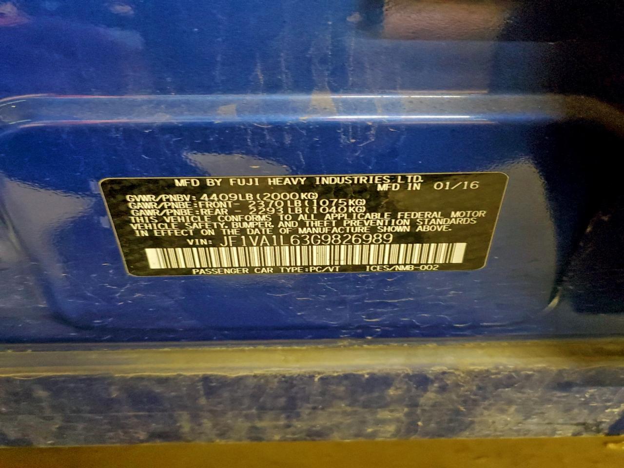 Subaru WRX Limited Image 9