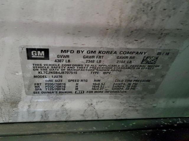 Chevrolet Trax Ls Image 9