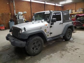  Salvage Jeep Wrangler