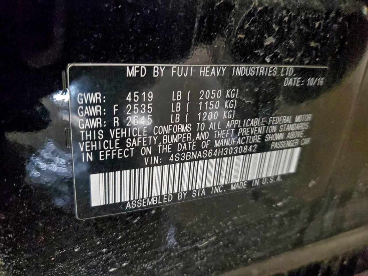 Subaru Legacy Sport Image 9