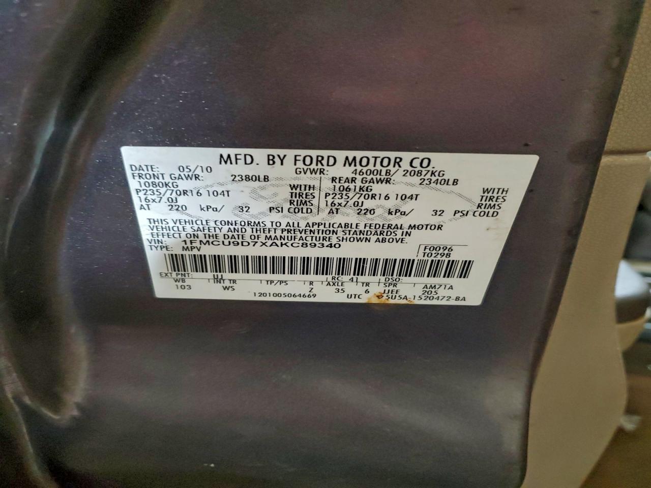 Ford Escape Xlt Image 9