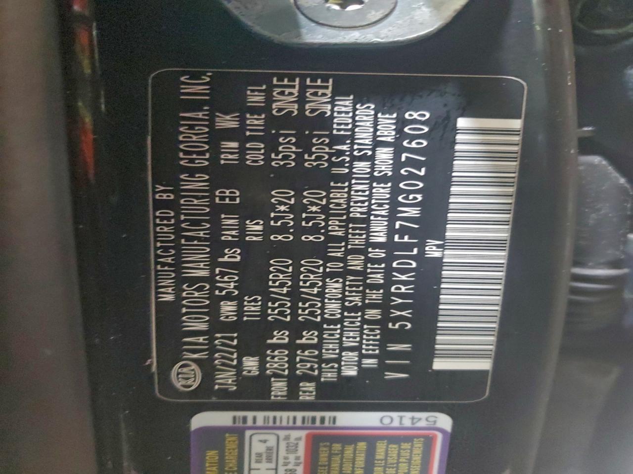 Kia Sorento Sx Image 3